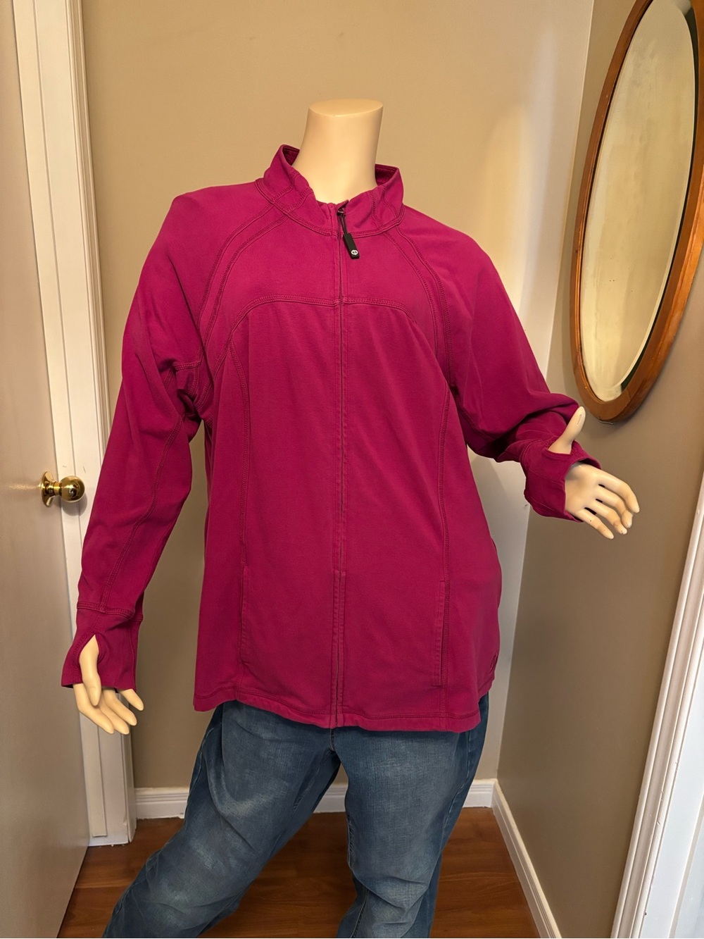 Active Women's Fuchsia Full-Zip Jacket